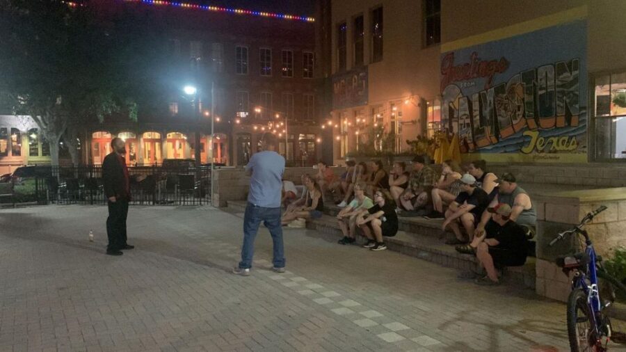 Ghost Tour with ghost hunting gear - Ghost Hunting With EMF Detectors in the French Quarter