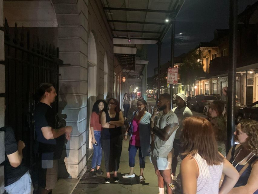 Ghost Tour with ghost hunting gear - Meeting at St. Louis Cathedral and Getting Ready for 1 Hour
