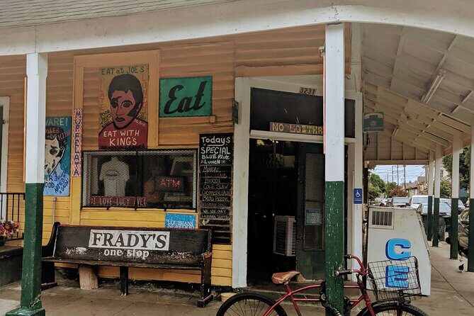 New Orleans Best of Bywater: Food & History Tour (1pm Wed-Fri) - Meeting at 600 Homer Plessy Way, Ending at The Joint Mazant Street