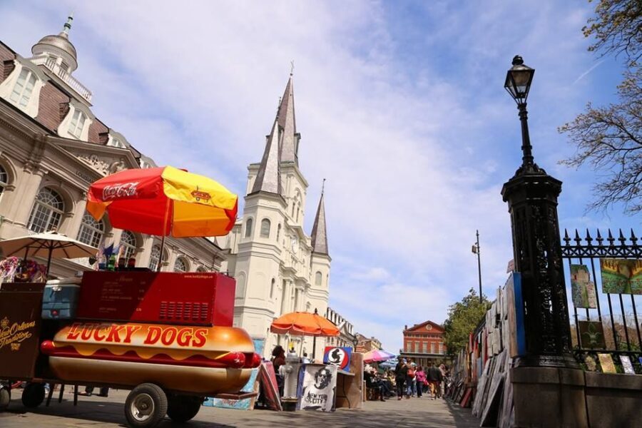 New Orleans Drunken Ghost and Vampire Experience - Starting on Bourbon Street: Lafitte’s Blacksmith Shop Meeting Point