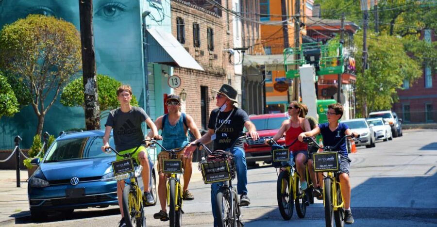 New Orleans: E-Buzz the Crescent & More eBike Tour - An above-ground cemetery stop: serious sights without a long detour