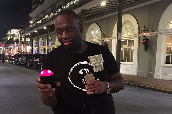 New Orleans Ghost Adventure - Stop 2: French Quarter investigation stops—stories, detectors, and photo “evidence”