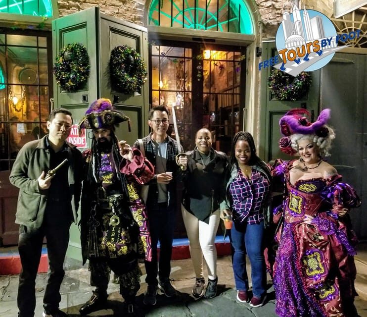 New Orleans: Ghosts of French Quarter Nighttime Walking Tour - The Andrew Jackson Hotel: a photo stop with a story purpose