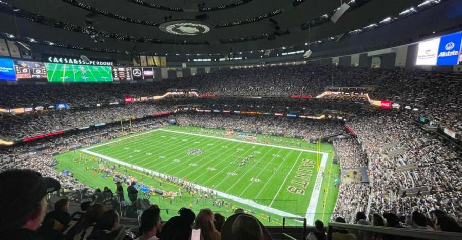 New Orleans: New Orleans Saints Football Game Ticket - Picking the Right Seat: Budget, Regular, and Premium Views