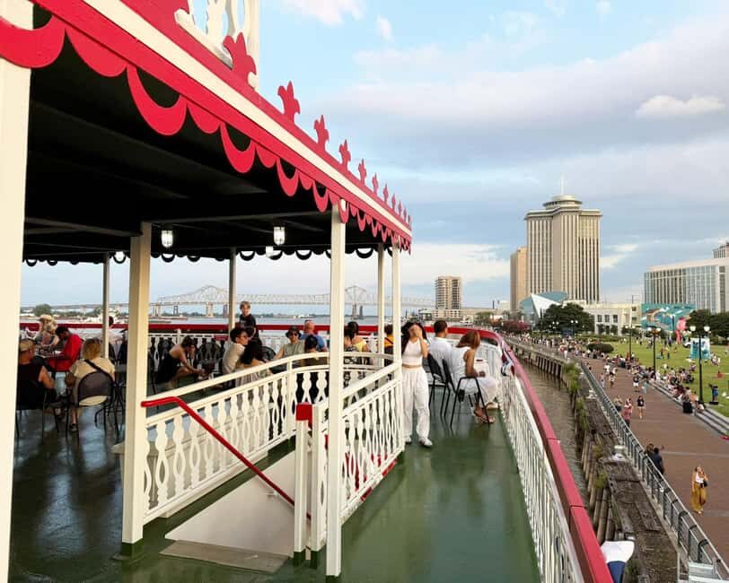 New Orleans: Sunday Steamboat Jazz Cruise with Brunch Option - Sunday brunch on a steamboat: what’s actually on the menu