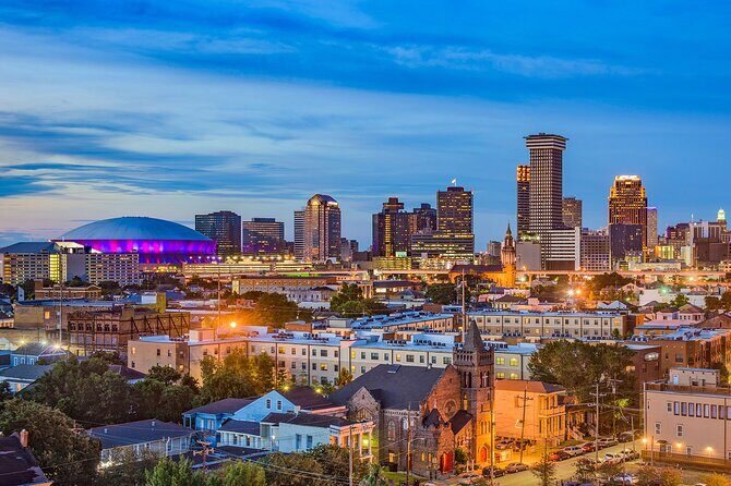 Private Transfer: Louis Armstrong Airport MSY to New Orleans in Luxury SUV - Clean car, hand sanitizer, and bottled water